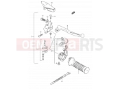 SUZUKI TS50XK E (1984) 36 - RIGHT HANDLE SWITCH