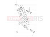 SUZUKI TS50XK E (1984) 40 - REAR SHOCK ABSORBER