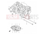 2 - CRANKCASE - Suzuki TS50W D (1983)
