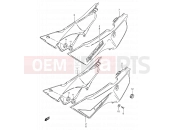 29 - FRAME COVER (MODEL D/E) - Suzuki TS50W D (1983)