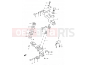 43 - STEERING STEM - Suzuki TS50W D (1983)