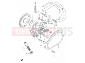 SUZUKI TS50W G (1986) 8 - OIL PUMP