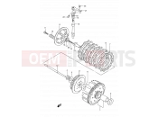 SUZUKI TU125XT X (1999) 13 - CLUTCH