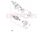 SUZUKI TU250X X (1999) 17 - STARTING MOTOR