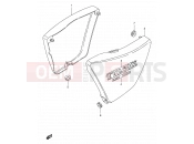 SUZUKI TU250X X (1999) 32A - FRAME COVER (MODEL X)