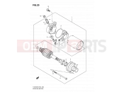 SUZUKI TU250X K9 (2009) 20 - STARTING MOTOR
