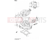 SUZUKI TU250X L2 (2012) (E03,E28,E33) 2 - CYLINDER HEAD