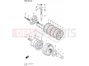 SUZUKI TU250X L5 (2015) (E03,E28,E33) 201A - CLUTCH