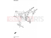 SUZUKI TU250X L5 (2015) (E03,E28,E33) 401A - FRAME
