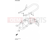SUZUKI TU250X L5 (2015) (E03,E28,E33) 403A - REAR FRAME