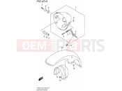 SUZUKI TU250X L5 (2015) (E03,E28,E33) 451A - HEADLAMP HOUSING