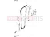 SUZUKI TU250X L6 (2016) (E03,E28,E33) 127A - CAM CHAIN