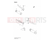 SUZUKI VS1400GLP V (1997) Intruder (E03,E28,E33) 44 - HANDLE LEVER