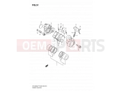 SUZUKI VS1400GLP V (1997) Intruder (E03,E28,E33) 51 - FRONT CALIPER