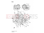 SUZUKI VS1400GLP X (1999) Intruder (E03,E28,E33) 4 - CRANKCASE
