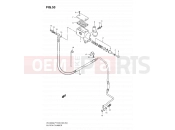 SUZUKI VS1400GLP X (1999) Intruder (E03,E28,E33) 53 - CLUTCH CYLINDER