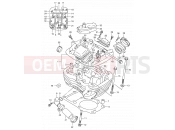 SUZUKI VX800 / VX800U N (1992) 2 - CYLINDER HEAD (REAR)