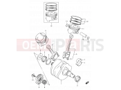 SUZUKI VX800 / VX800U N (1992) 6 - CRANKSHAFT