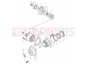 SUZUKI VX800 / VX800U N (1992) 20 - SECONDARY DRIVE GEAR
