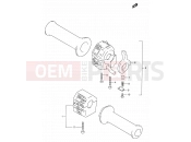 SUZUKI VX800 / VX800U N (1992) 33 - HANDLE SWITCH