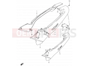 SUZUKI VX800 / VX800U N (1992) 40A - FRAME COVER (MODEL N/P)