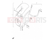 SUZUKI VX800 / VX800U N (1992) 46 - COWLING (OPTIONAL)