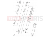 SUZUKI VX800 / VX800U N (1992) 48 - FRONT DAMPER (MODEL L/M/N)