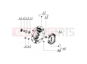 BRAKE DRUM - Ape MIX 50CC 2T 1998-2008