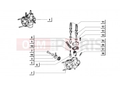 CARBURETTOR - Ape MIX 50CC 2T 1998-2008