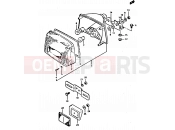 SUZUKI XN85 D (1983) (650) 41 - REAR COMBINATION LAMP (E17)