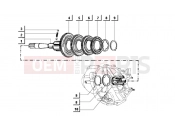 GEAR GROUP - Ape MIX 50CC 2T 1998-2008
