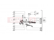 GEAR SPEED GRIP - Ape MIX 50CC 2T 1998-2008