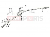 ape MP 601 Classic 2006-2013 HANDLEBARS - MASTER CIL.
