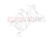 ape TM 703 2008-tól CRANKCASE COVER - CRANKCASE COOLING