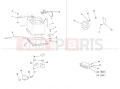 ape TM 703 2008-tól REMOTE CONTROL SWITCHES - BATTERY - HORN